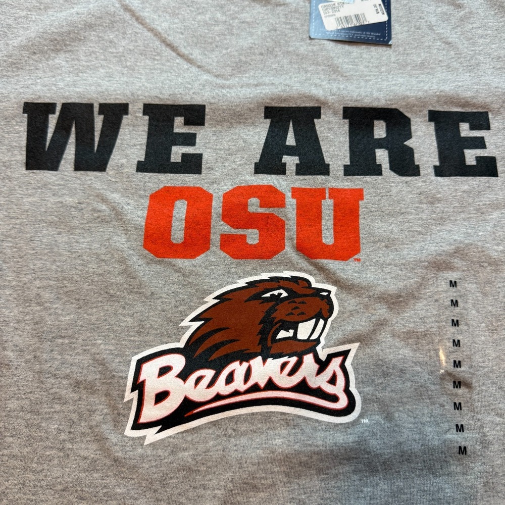 NWT Oregon State University OSU Beavers Gray T-Shirt‎ by Champion Men's Size M - Picture 4 of 10